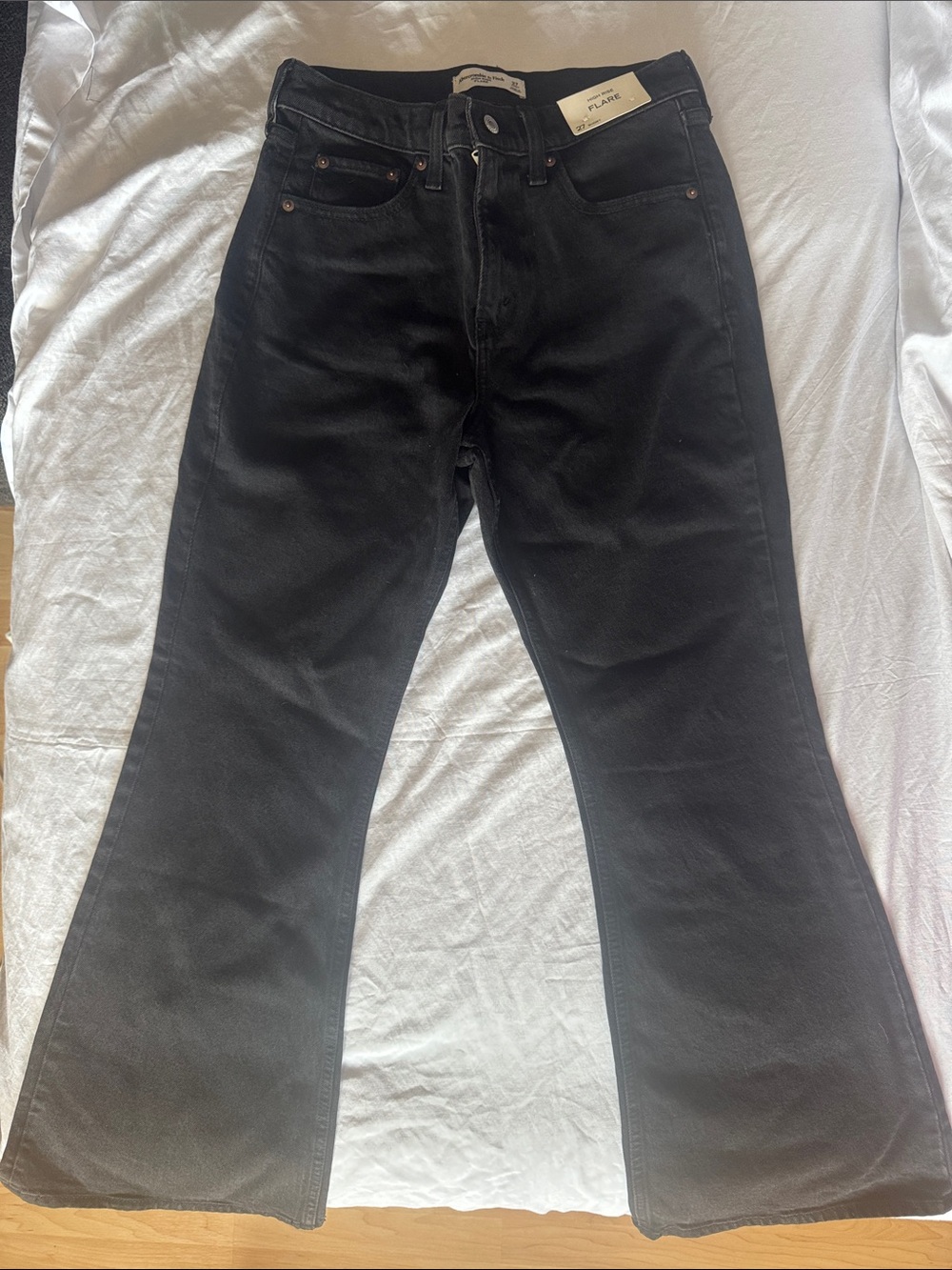 Abercrombie & Fitch Black Bootcut Women’s Jeans